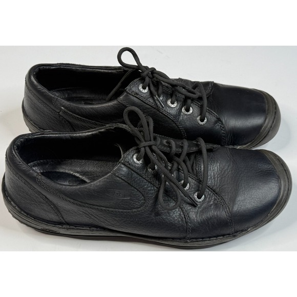 Keen Denver Black Oxford Lace Up‎ Men's Black Shoes Size 11.5